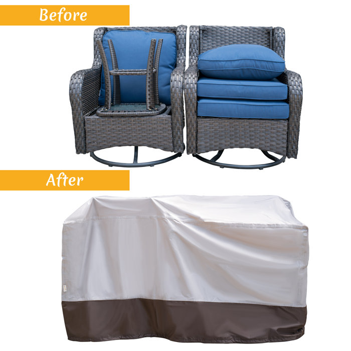 Arlmont & Co. Outdoor Conversation Set Cover & Reviews Wayfair